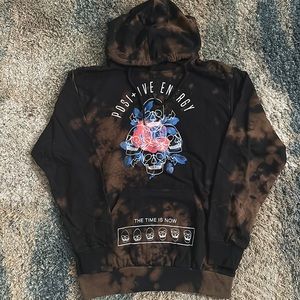 A small tie-dye hoodie by chemistry
